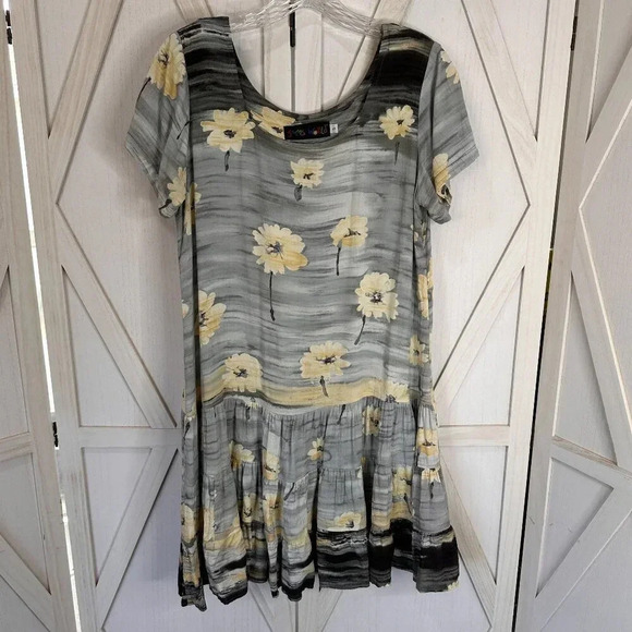 Vintage Jams World Hattie Dress in Coal Flower - Picture 1 of 4